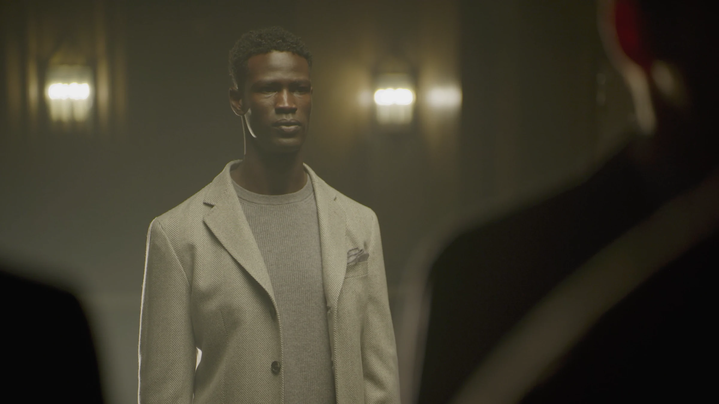 Scabal light tailoring, medium portrait